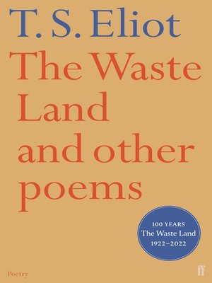 cover image of The Waste Land and Other Poems